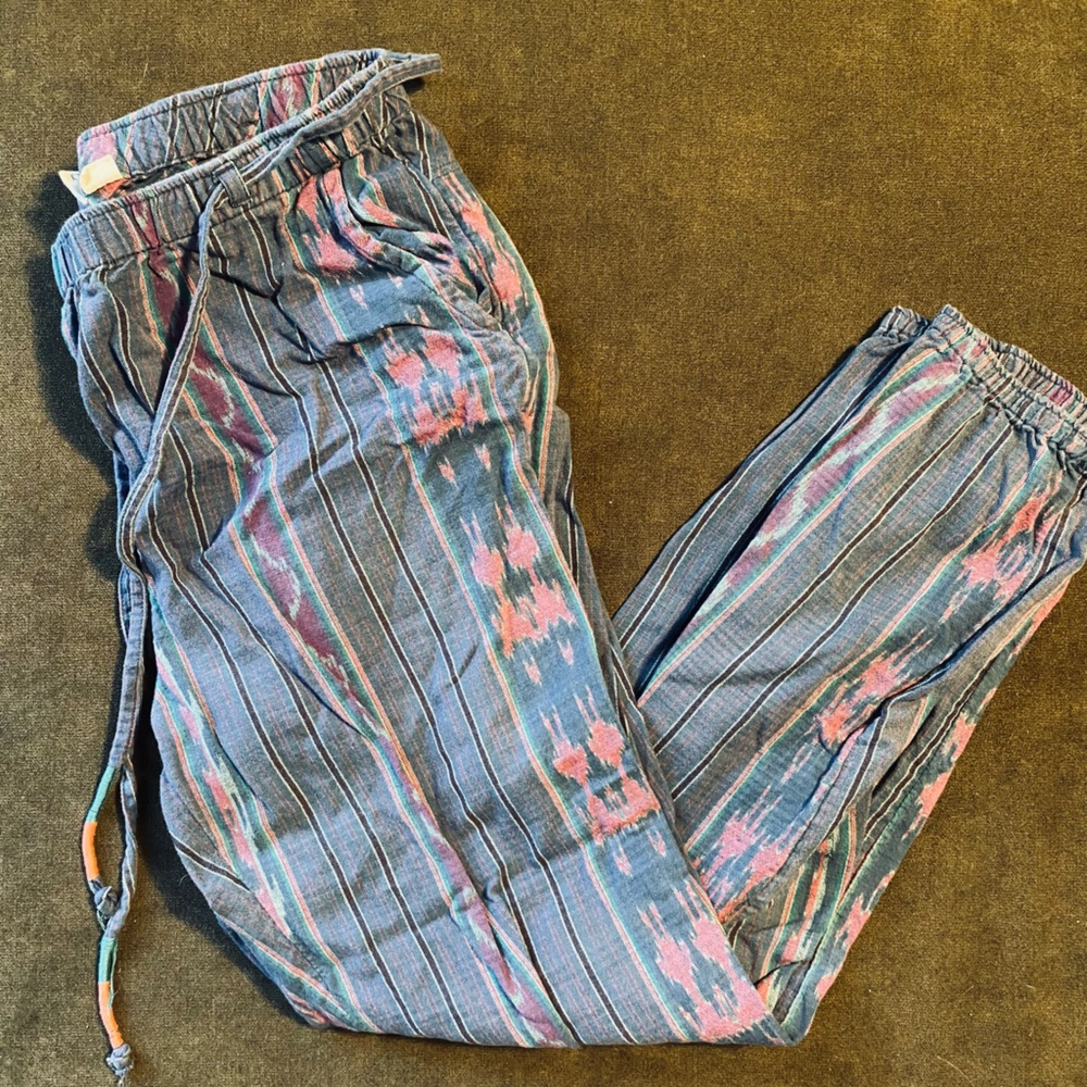 Funky Linen Parachute Pants